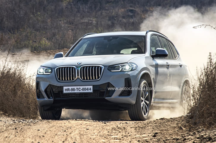 2022 BMW X3 xDrive 30i petrol India-spec exterior front