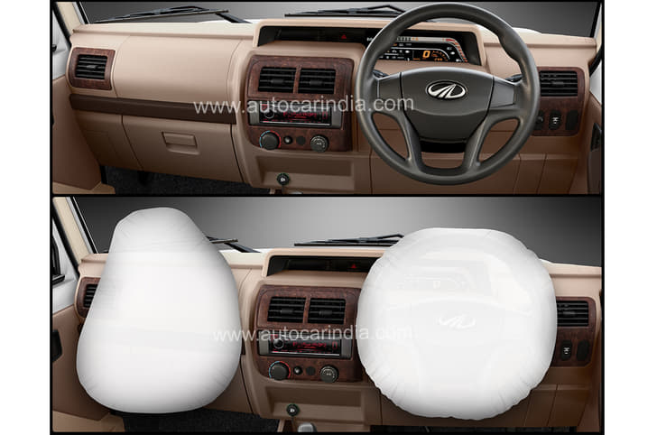 Mahindra Bolero dual airbags 