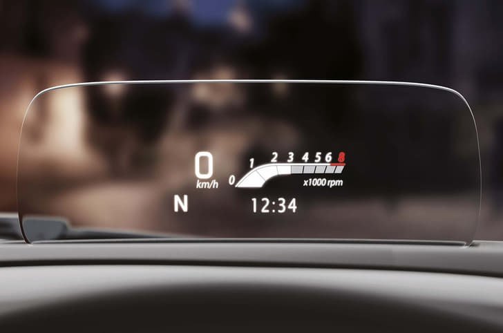 2022 Maruti Baleno HUD