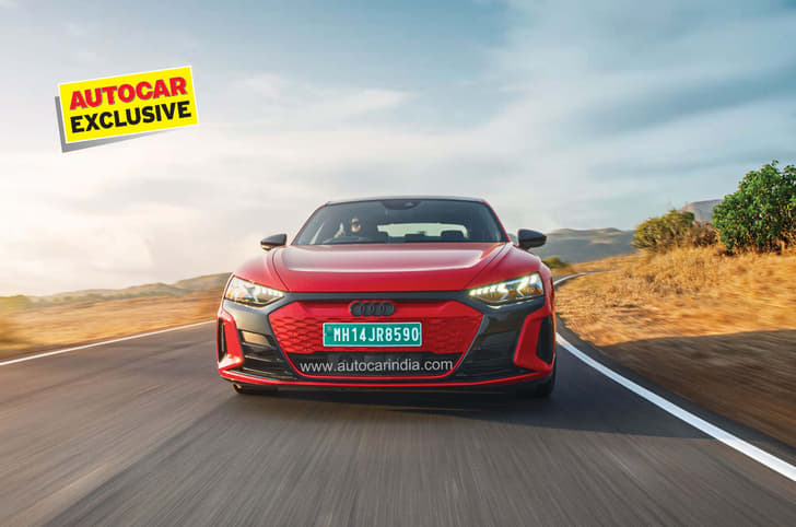 Audi RS e-tron GT front action image