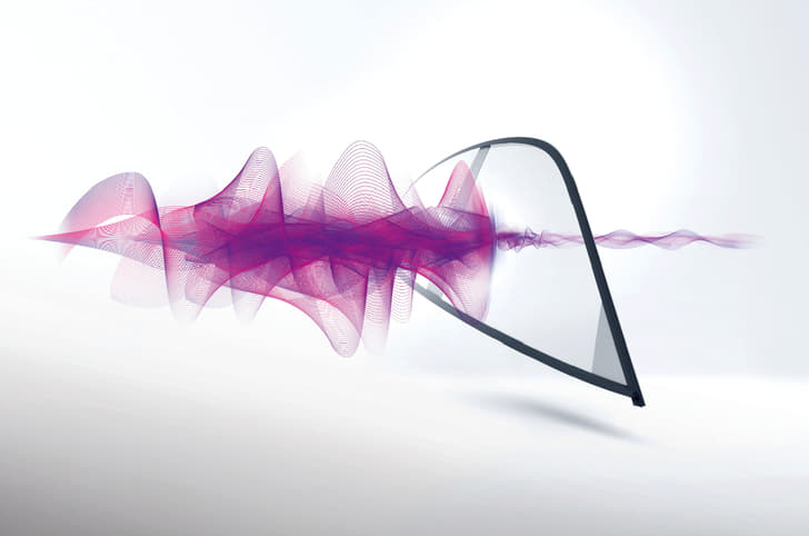 Acoustic glass image