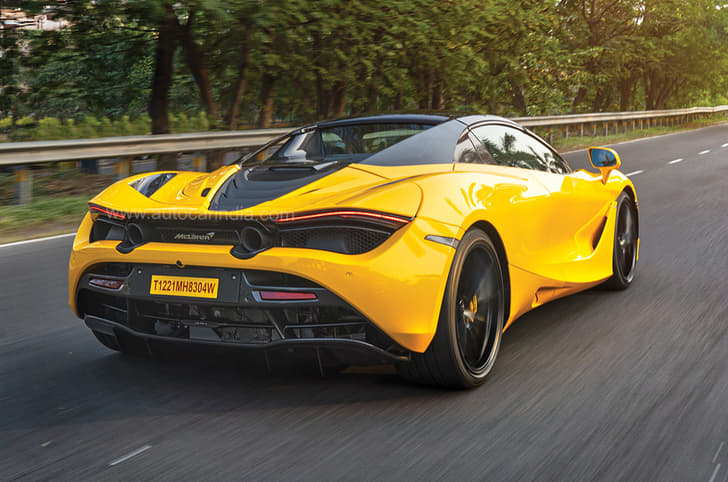 McLaren 720S Spider rear
