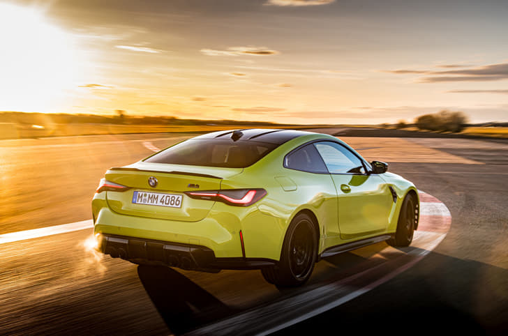 BMW M4 Competition rear quarter 