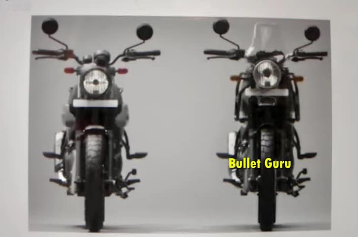 Royal Enfield Scram 411 leaked brochure