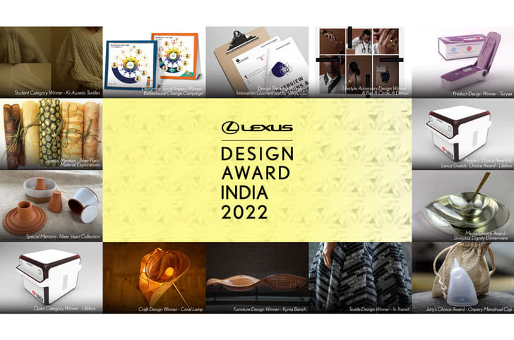 2022 Lexus Design Award India winners
