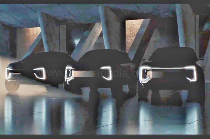 Mahindra EV SUV teaser