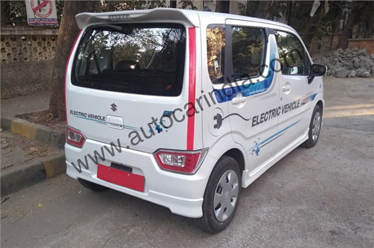 Maruti Suzuki WagonR EV exterior rear