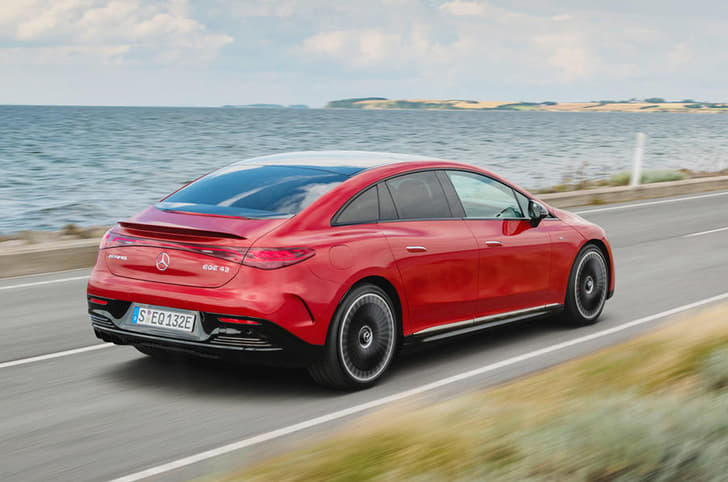 Mercedes-AMG EQE 53 rear