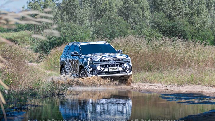 New Ford Everest exterior image