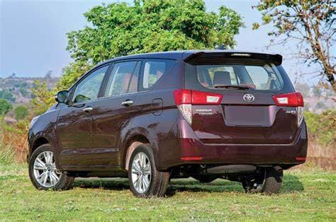 Toyota Innova Crysta rear static image