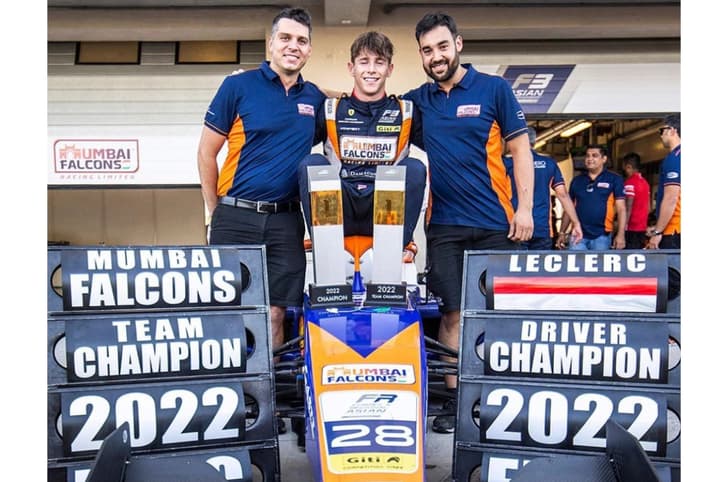 Mumbai Falcons 2022 Formula Regional Asia champions