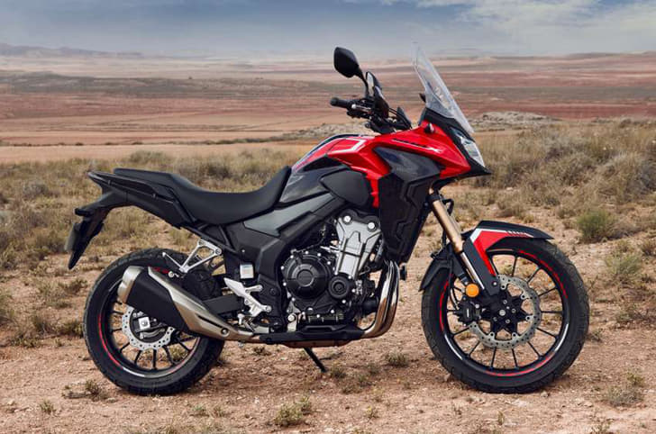 Honda CB500X side profile