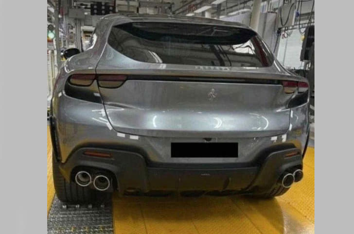 Ferrari SUV rear