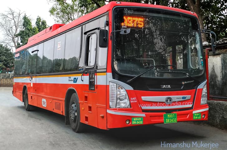BEST Tata electric bus static image