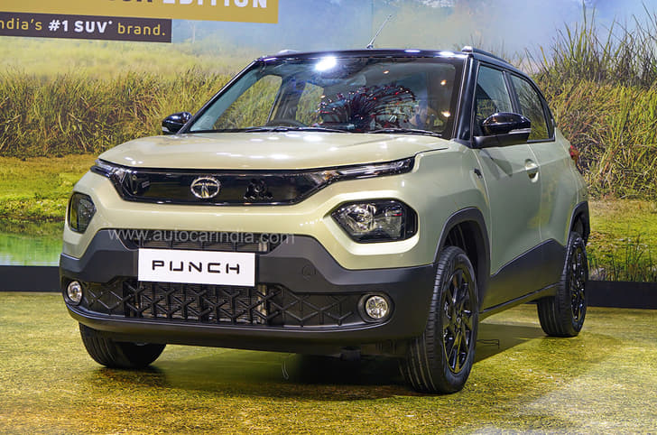 Tata Punch Kaziranga Edition front