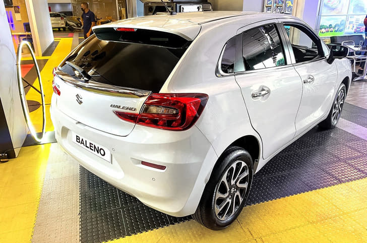 2022 Suzuki Baleno rear