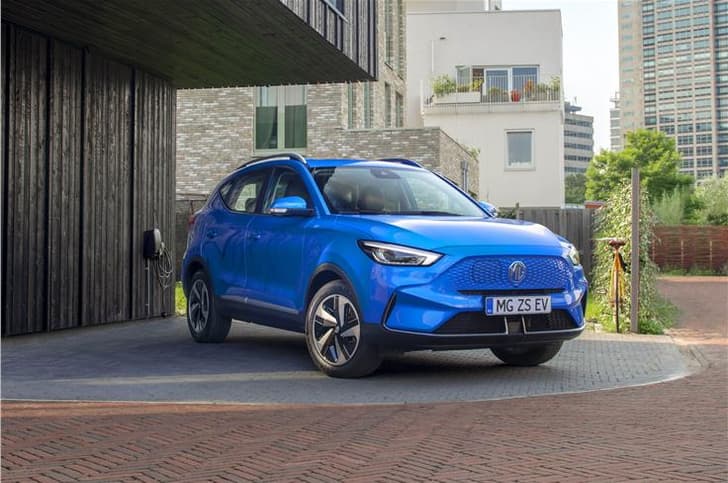 2022 MG ZS EV facelift front