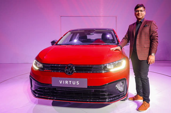 Volkswagen Virtus front static image