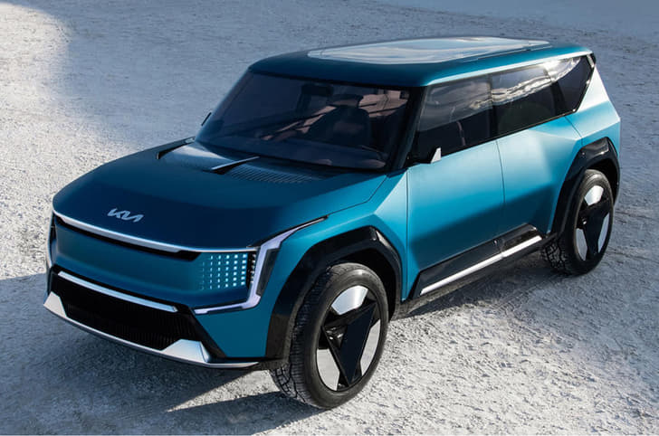 Kia EV9 concept SUV 