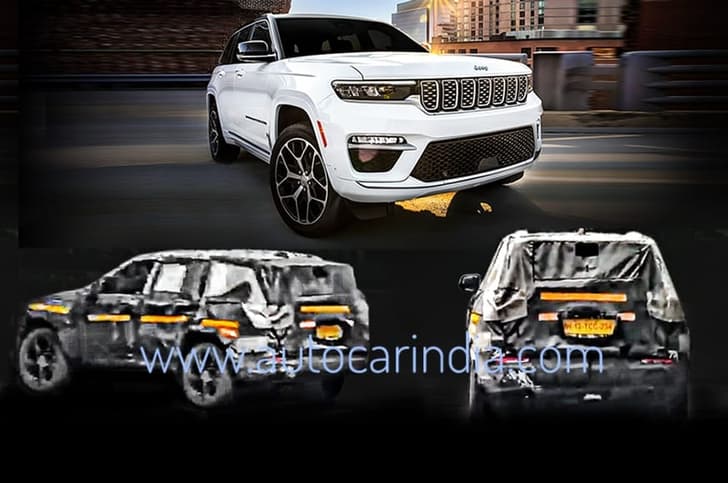 Jeep Grand Cherokee spy shot