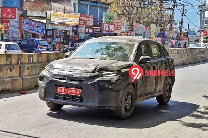 Maruti and Toyota mid-size SUC spied