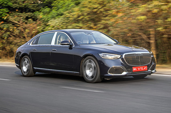 Mercedes Maybach S580 front action