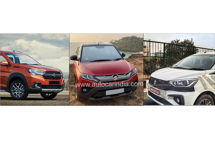 Upcoming Maruti Suzuki launches.