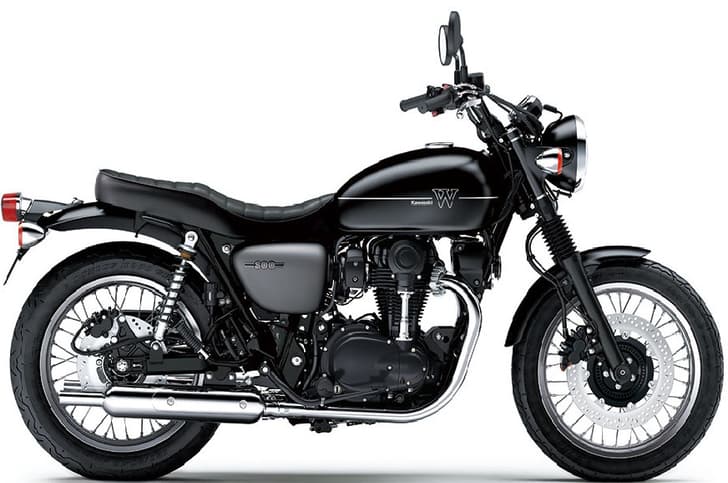 The Kawasaki W800.