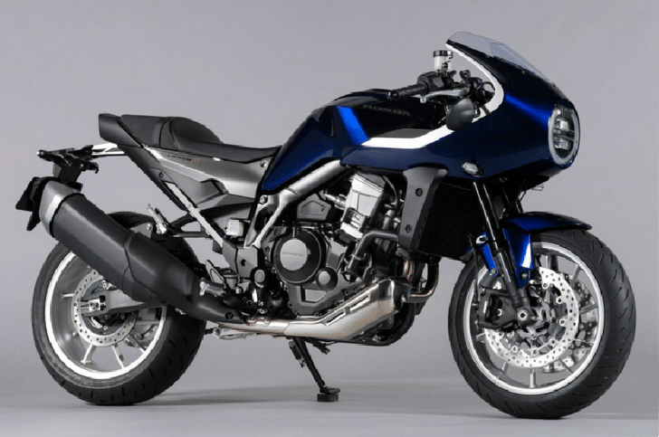 Honda Hawk 11 in Blue.