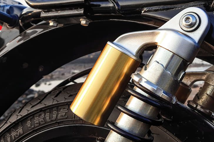 Royal Enfield Continental GT 650 suspension