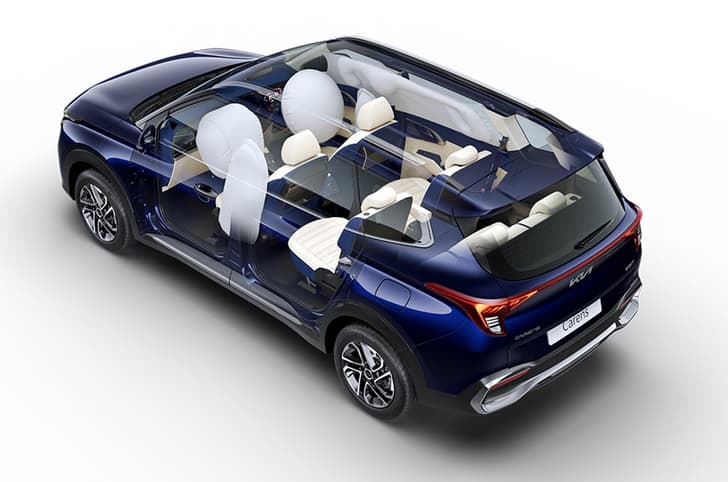Kia Carens 6 airbags