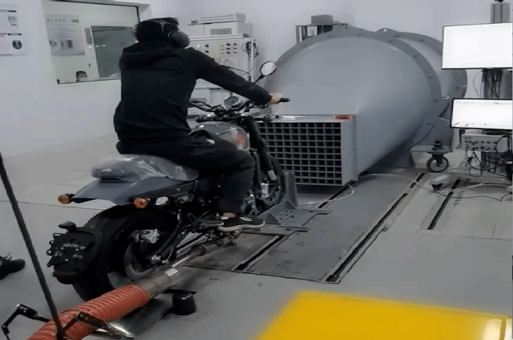 Harley Davidson Roadster based on the Benelli Leoncino.