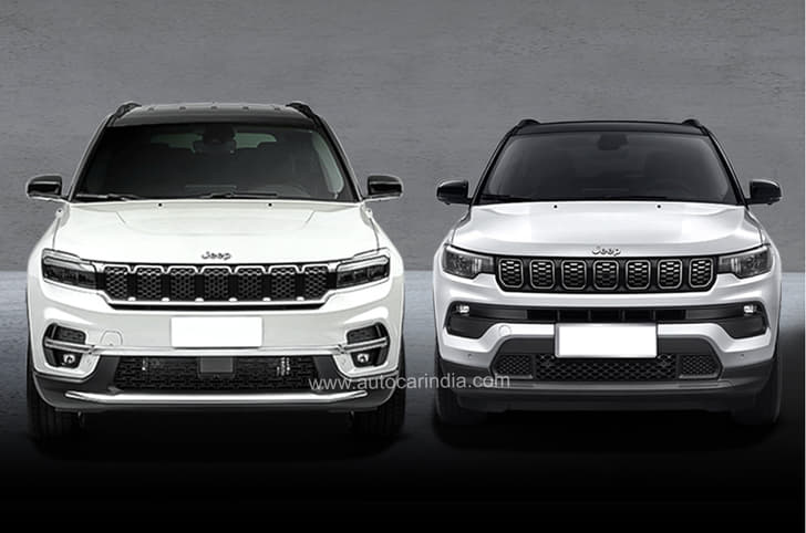 Jeep Meridian vs Compass