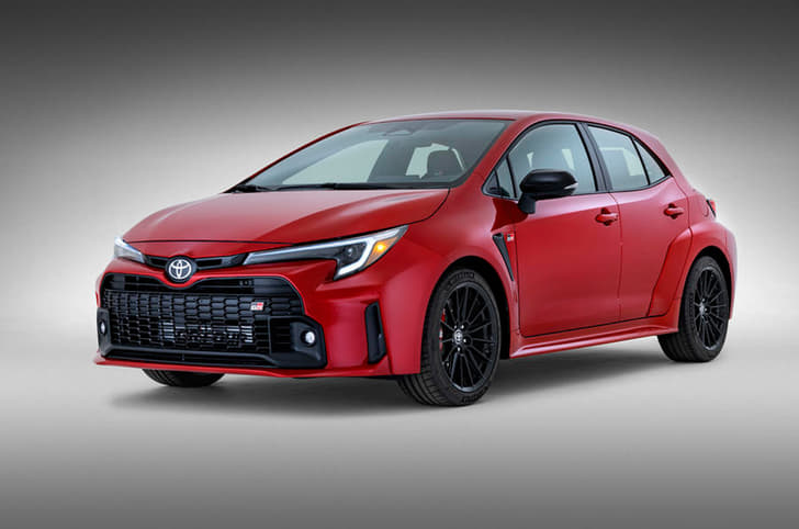 Toyota GR Corolla front quarter