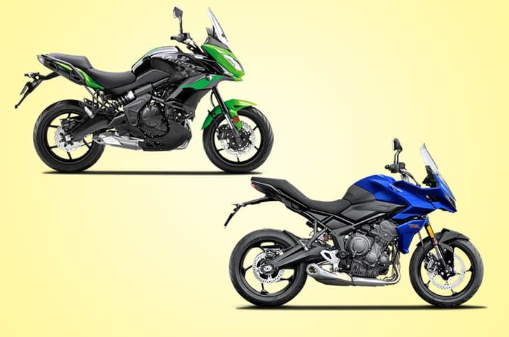 Triumph Tiger Sport 660 vs Kawasaki Versys 650: specification comparison