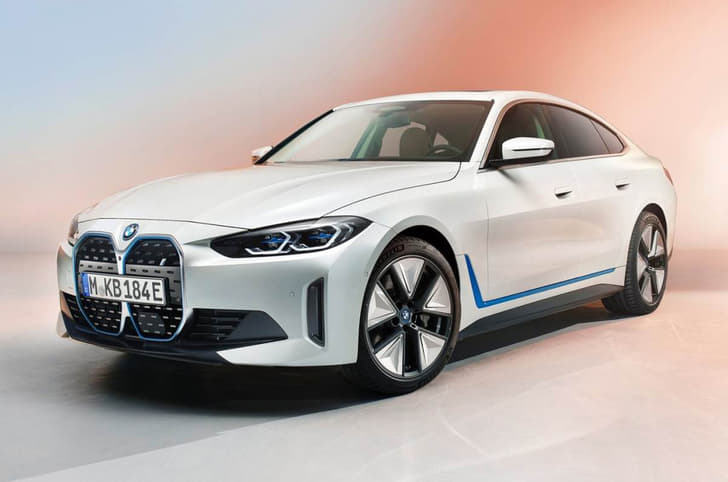 BMW i4 front quarter