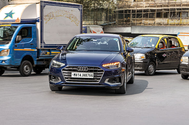 2021 Audi A4 front