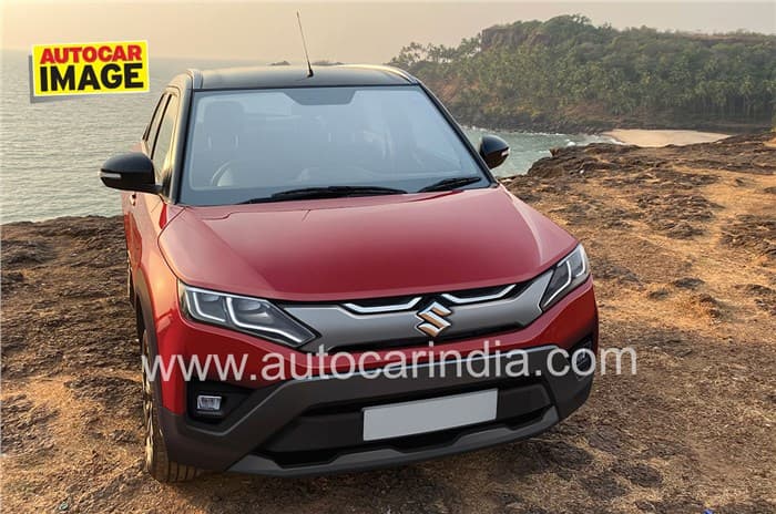2022 Maruti Suzuki Brezza rendering