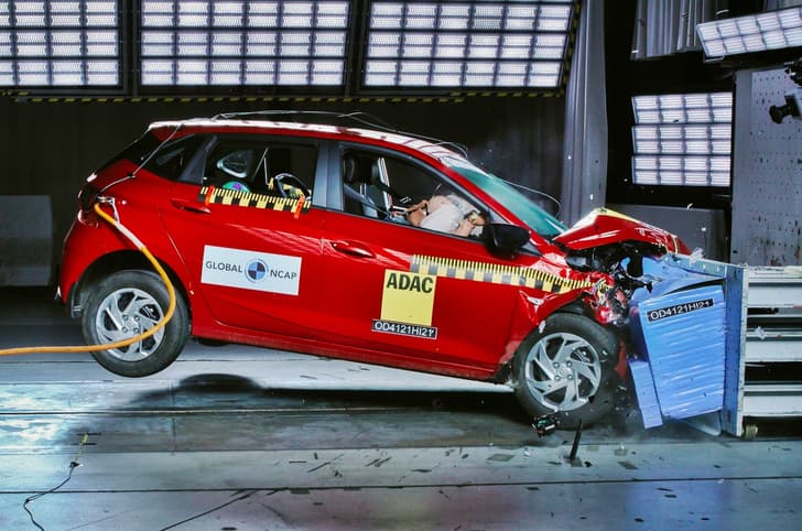 Hyundai i20 GNCAP crash test 