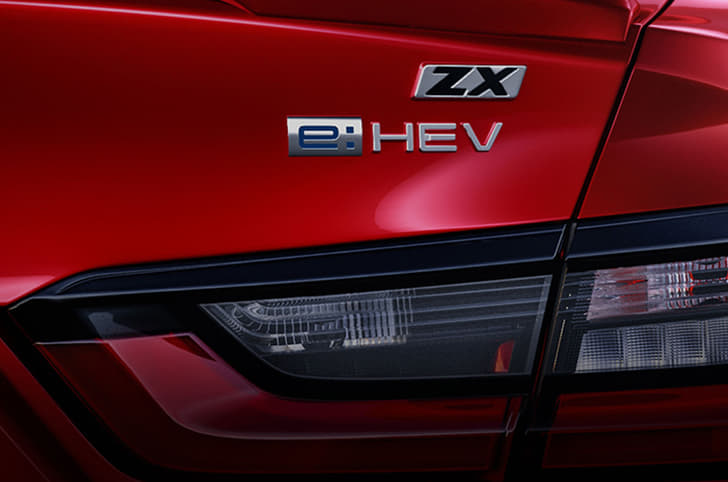Honda City Hybrid badge