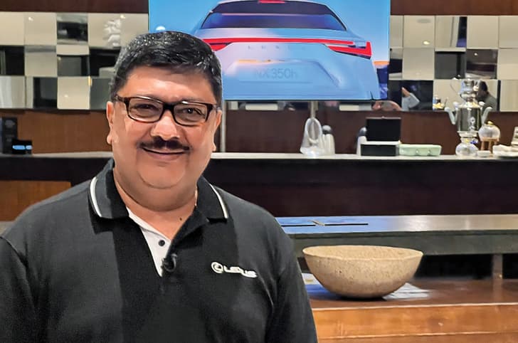 Naveen Soni, President, Lexus India.