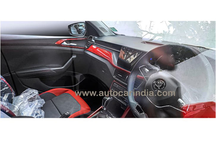 Skoda Kushaq Monte Carlo interior 