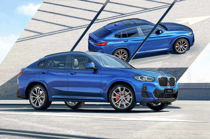 BMW X4 Silver Shadow Edition front