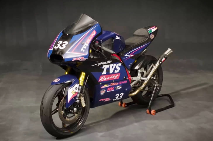 Race-spec TVS Apache RR 310