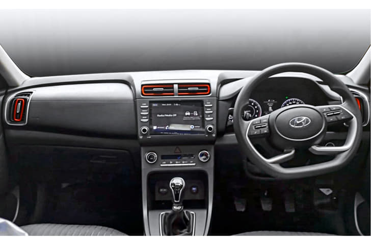 Hyundai Creta Knight Edition interior 
