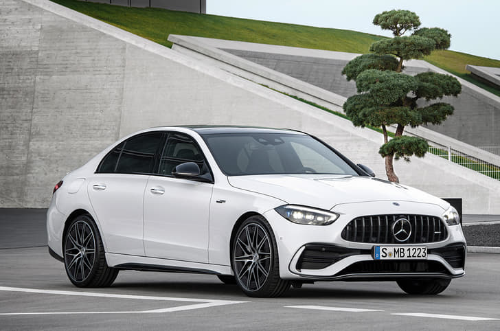New AMG C43 front