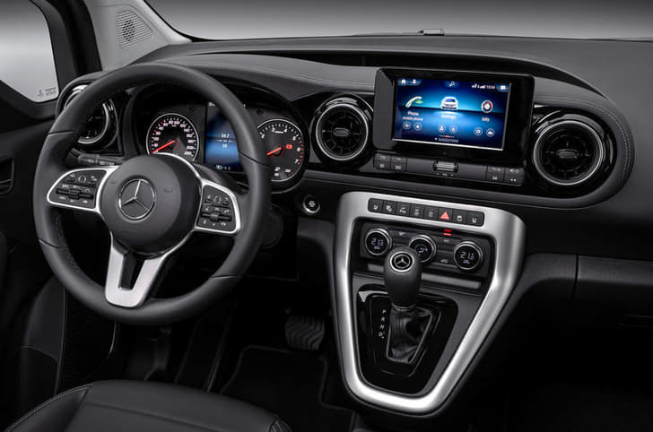 Mercedes-Benz T-Class interior 