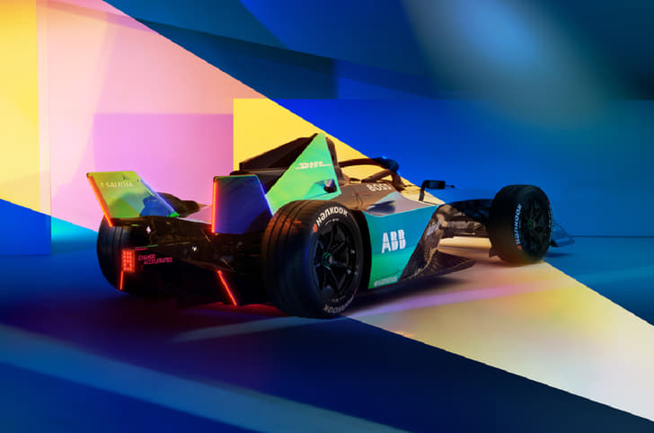 Formula E Gen3 car rear