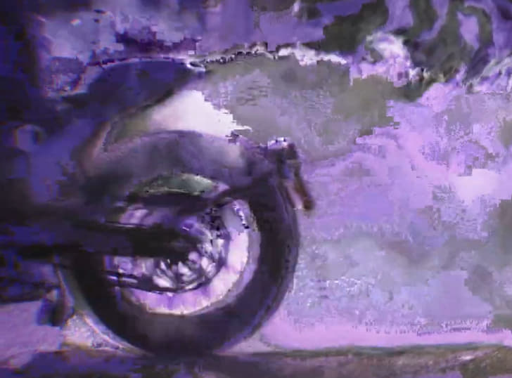 The rear end of the LiveWire S2 Del Mar, seen from the left side.