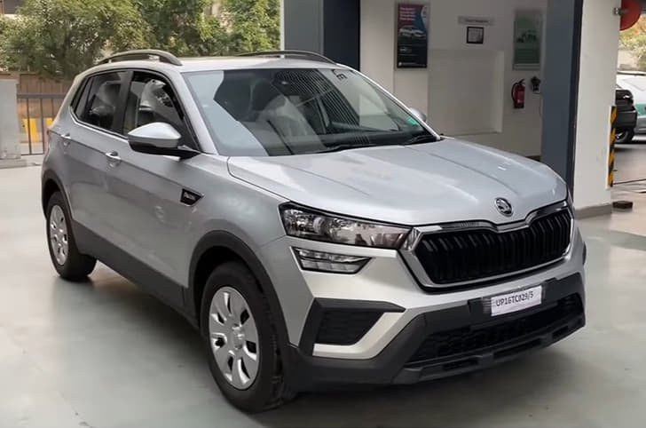 Skoda Kushaq front quarter 